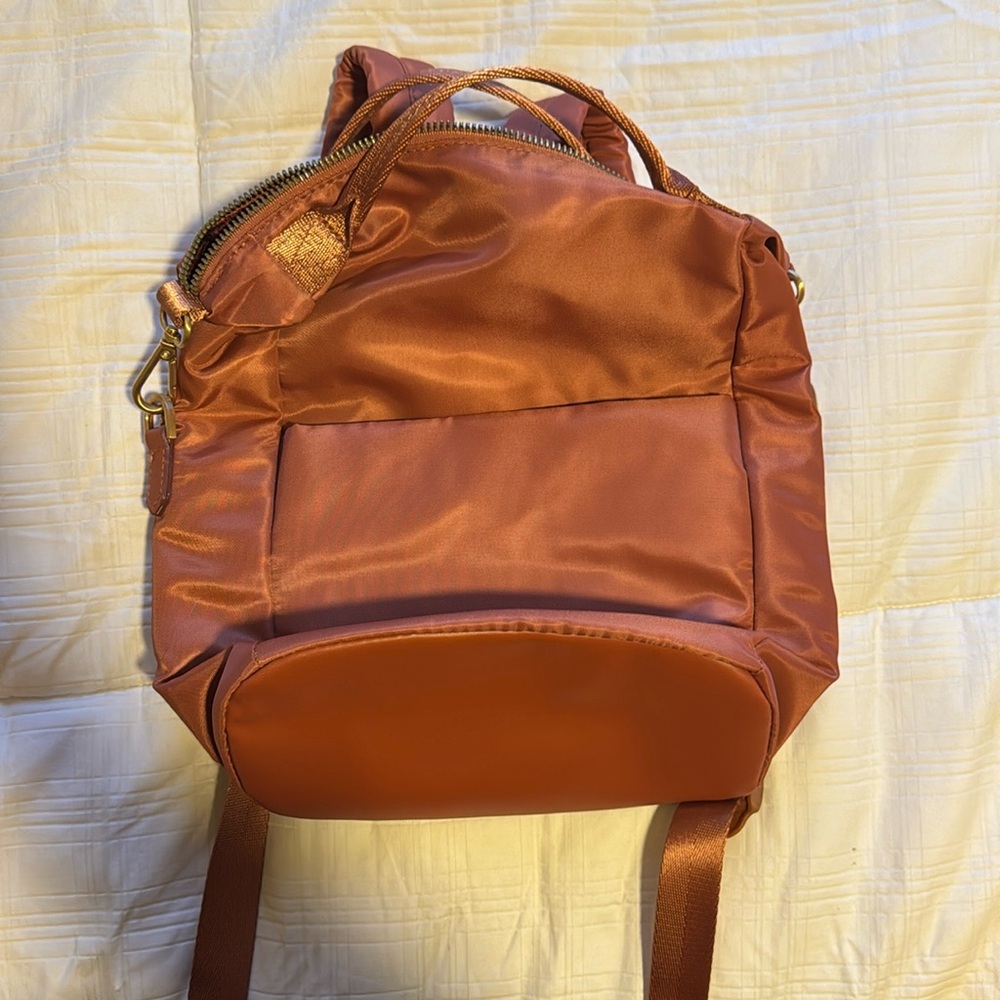 Little Rusty Brown Backpack Handbag